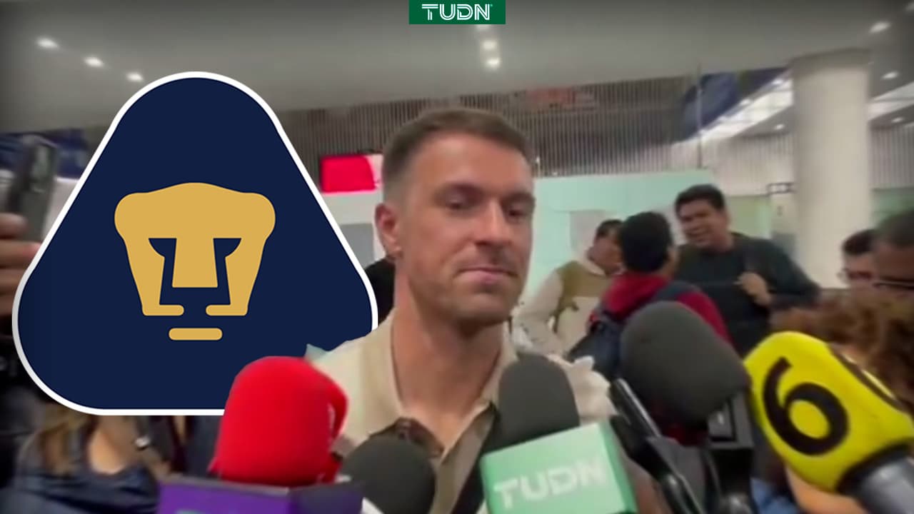 ¡Llegó a México! Aaron Ramsey agradece al artífice de su fichaje con Pumas 