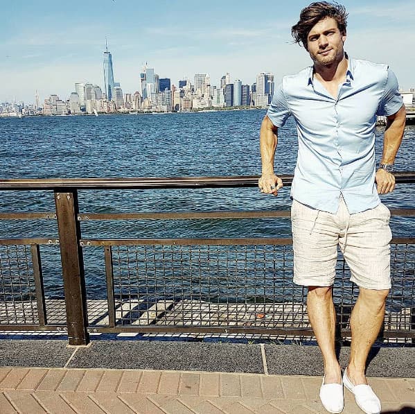 Pancheri no perdió la oportunidad de mostrar la belleza de Manhattan.