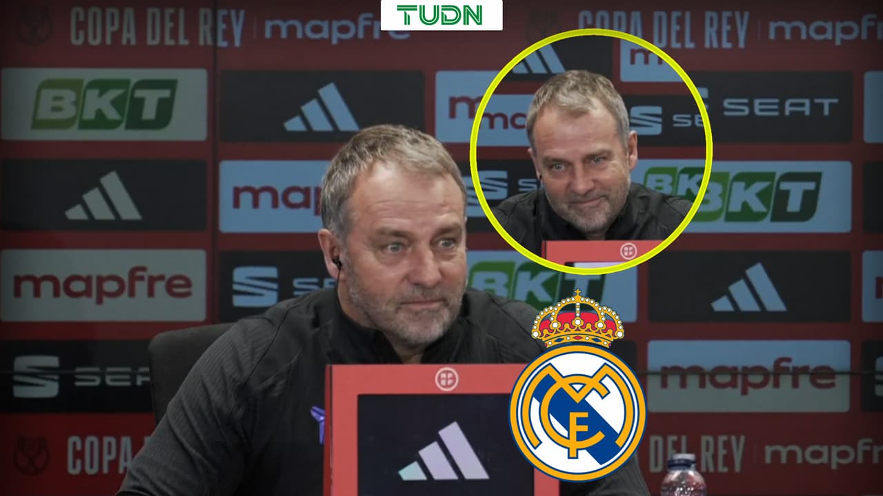 Hansi Flick lanza dardo al Real Madrid en plena conferencia de prensa en vivo