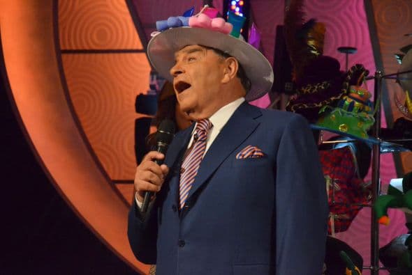 Su rostro lo dice todo. ¡Estaba encantado!