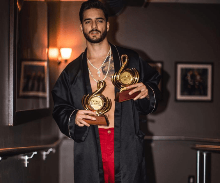 Maluma recibió este fin de semana los Premio Lo Nuestro que ganó el pasado 23 de febrero.