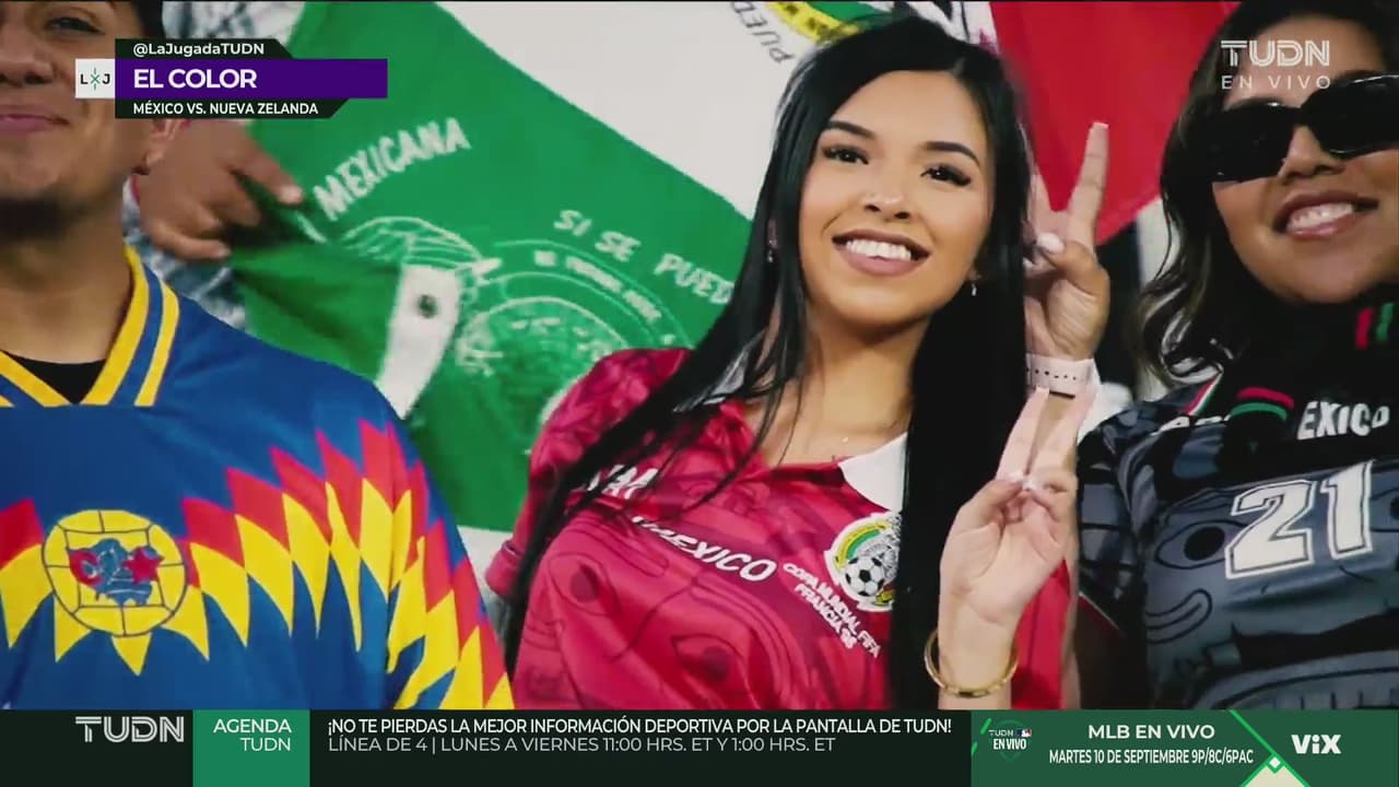 El color de Faitelson en el triunfo de México ante Nueva Zelanda