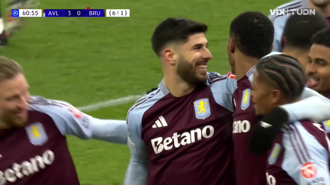 ¡Ya es goleada! Asistencia de Rashford y doblete de Asensio vs. Brujas