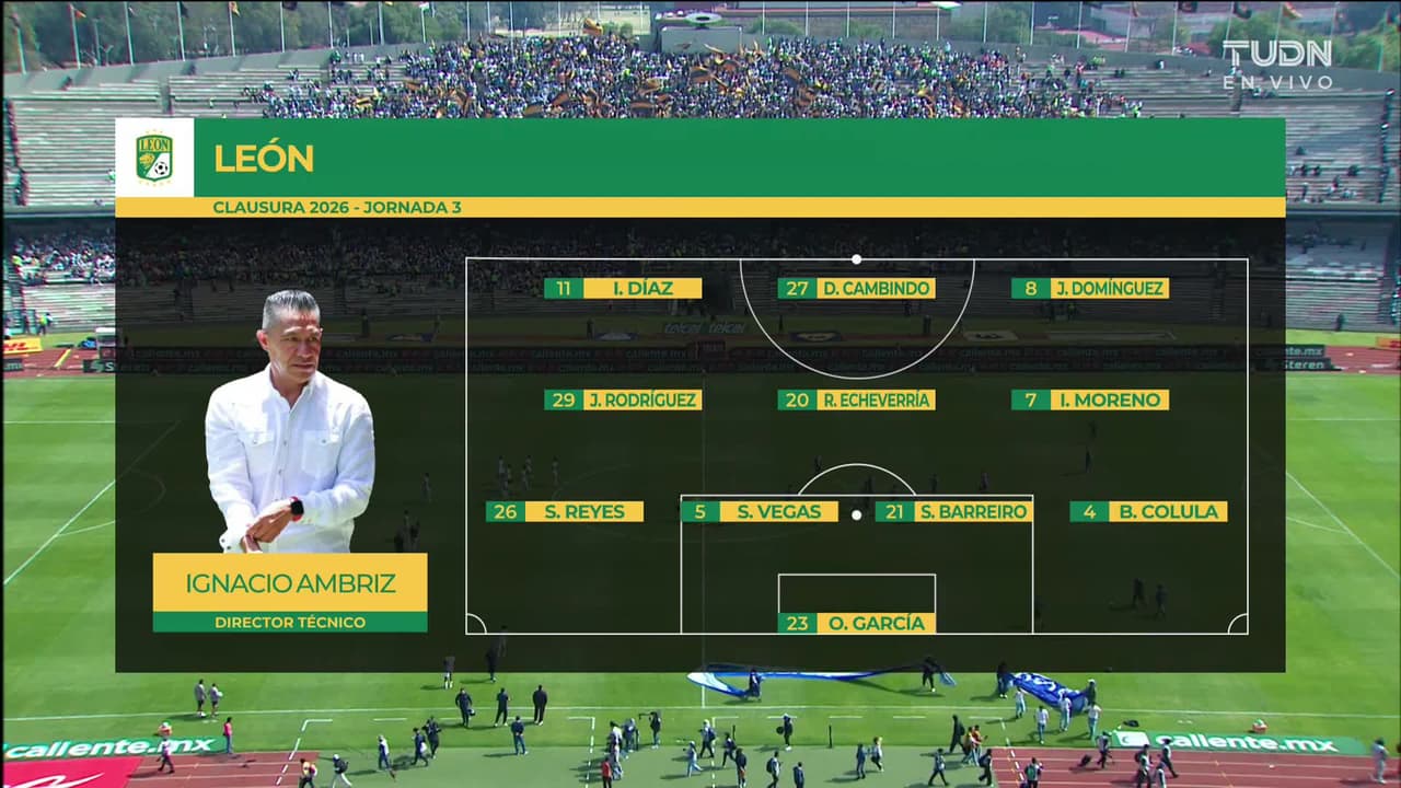 Pumas UNAM vs. León - Resumen del partido