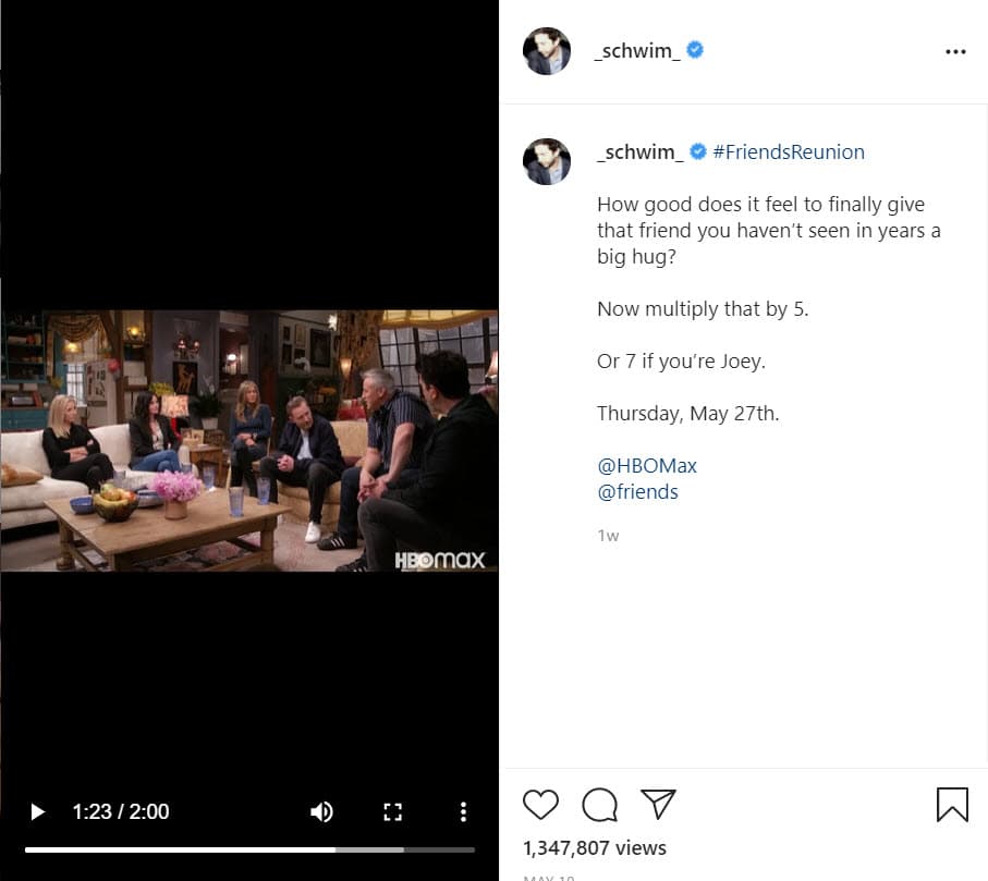 El 27 de mayo se estrenó el capítulo especial 
<b>'Friends: The Reunion',</b> en donde los seis protagonistas de la exitosa serie se reunieron para recordar anécdotas del show, revivir escenas y 
<b>regresaron al foro donde se grabaron las 10 temporadas.</b>
<br>