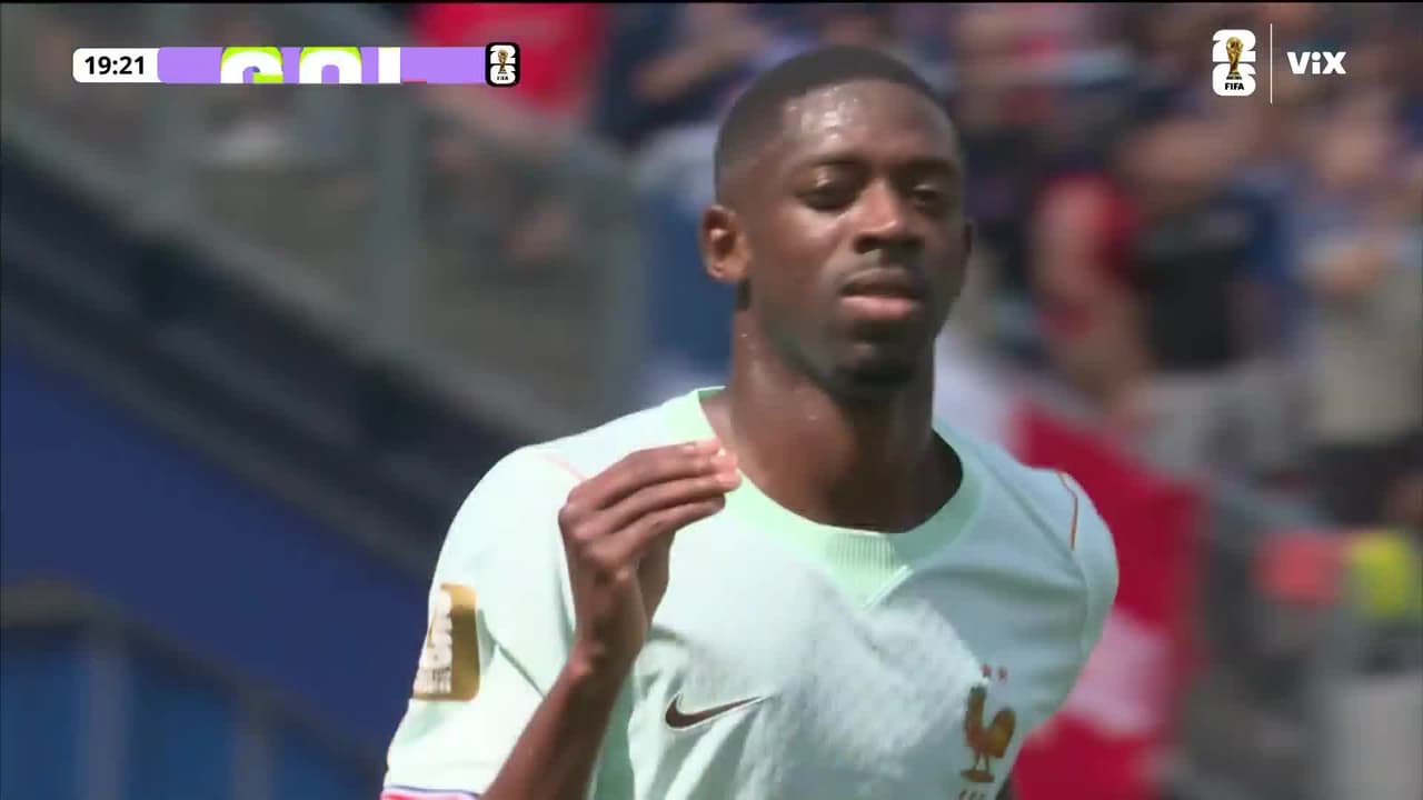 ¡Dembélé está imparable! Doblete espectacular y Francia ya manda con autoridad