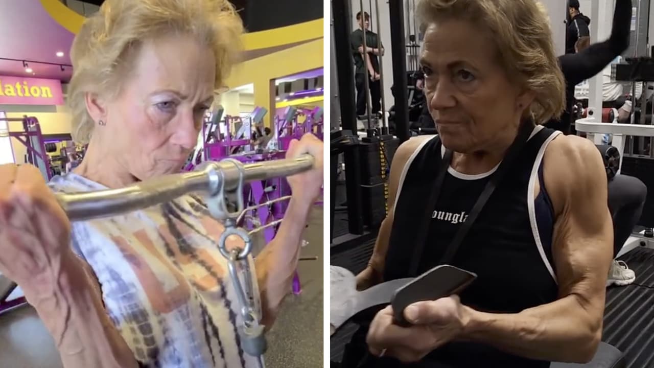 Abuelita ‘fitness’ causa impacto en TikTok con sus impactantes músculos a sus 66 años
