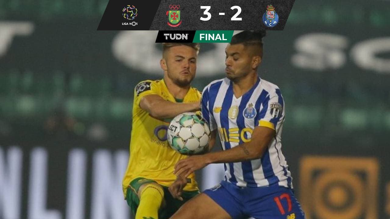 ¡Ni el Tecatito los pudo salvar! Porto cayó ante Pacos de Ferreira