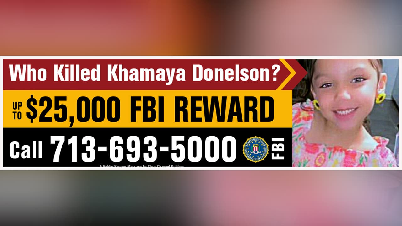 "¿Quién mató a Khamaya Donelson?": Con espectaculares buscan al sospechoso y ofrecen hasta $25,000