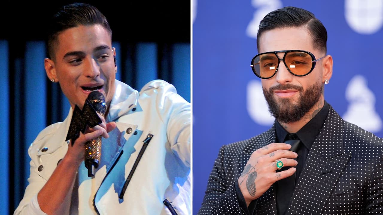 Maluma en 2015 vs Maluma 2025.