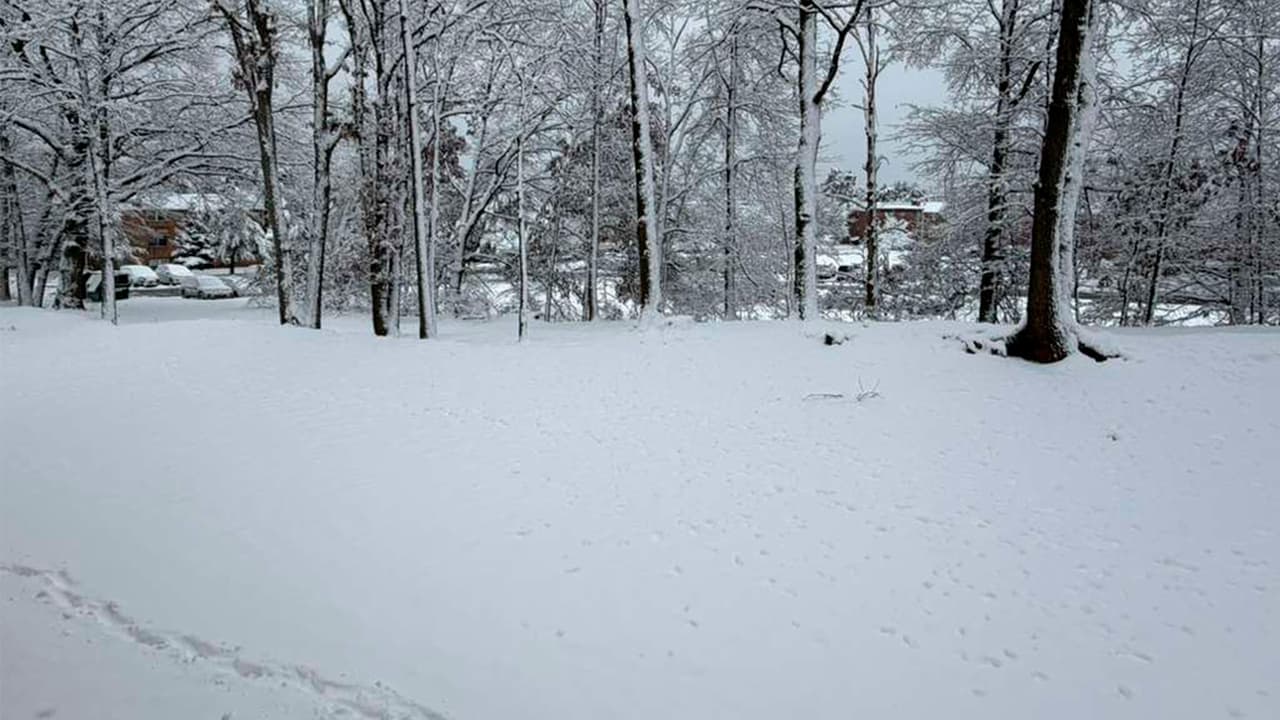 Las 
<b>acumulaciones totales de nieve oscilarán entre 3 y 5 pulgadas</b> en gran parte del área triestatal, aunque zonas específicas de Long Island y Nueva Jersey ya reportan acumulaciones superiores a las 6 pulgadas.