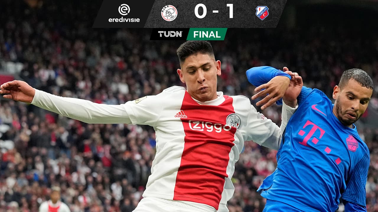 Ajax y Edson Álvarez pierden lo invicto tras caer ante Utrecht