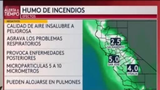 En Video: Los incendios forestales que azotan el estado han ocasionado una calidad de aire considerado insalubre para personas sensibles y sanas, por lo que se recomienda no estar al aire libre y usar mascarilla.