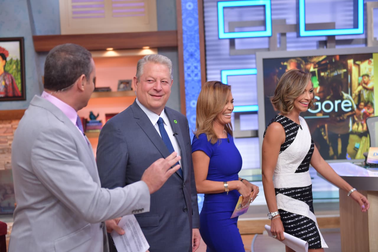 Felices de recibirlo, lo invitamos a platicar del estreno de su nuevo documental 'An Inconvenient Sequel: Truth to Power'.