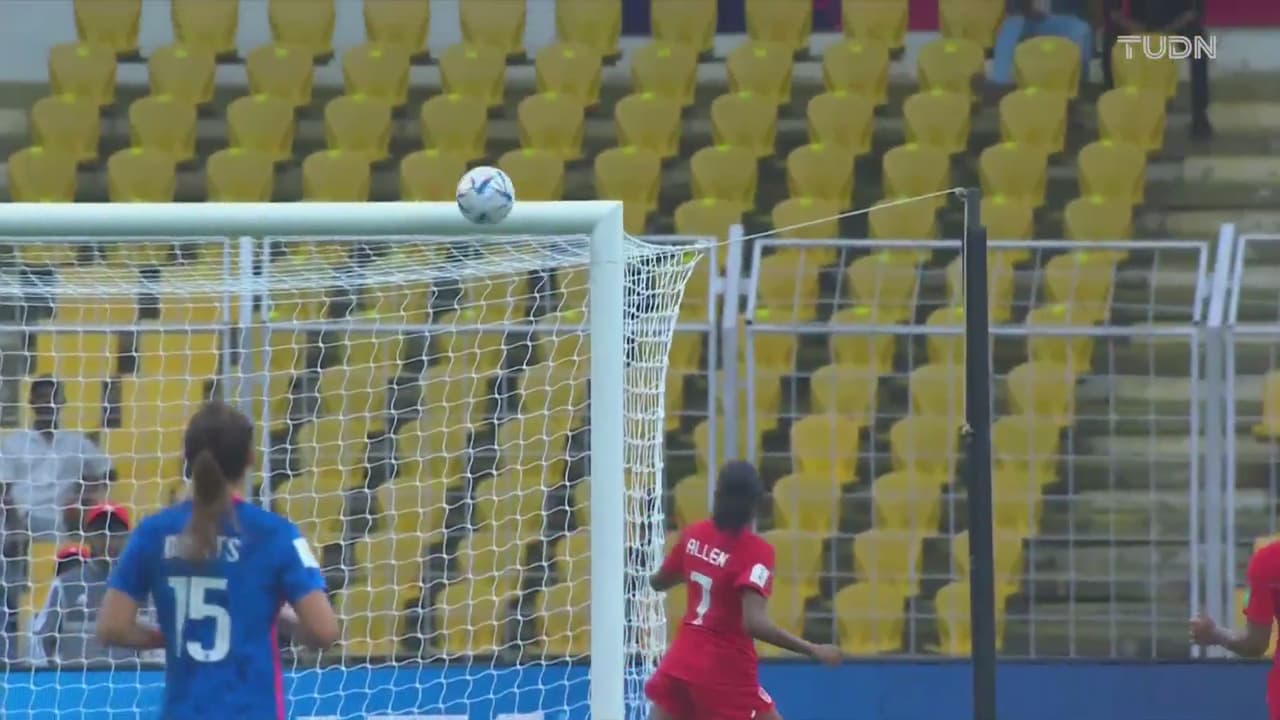 ¡Desaprovecha el regalito! Amanda Allen se pierde la más clara del partido