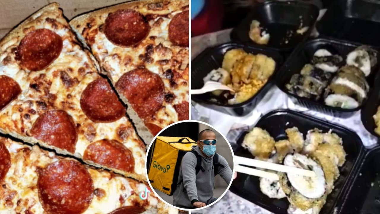 Esposa de repartidor presume lo que come gratis y genera polémica: “casi siempre le cancelan”