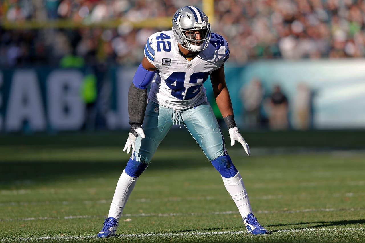 <b>25 SS – BARRY CHURCH: </b>
<i>FIRMADO POR</i>
<b> JACKSONVILLE JAGUARS</b>
<br>La secundaria sitiada de Dallas superó su reputación la temporada pasada, en gran parte debido al año de carrera de Church. EQUIPO INTERESADO: JAGUARS
<br>