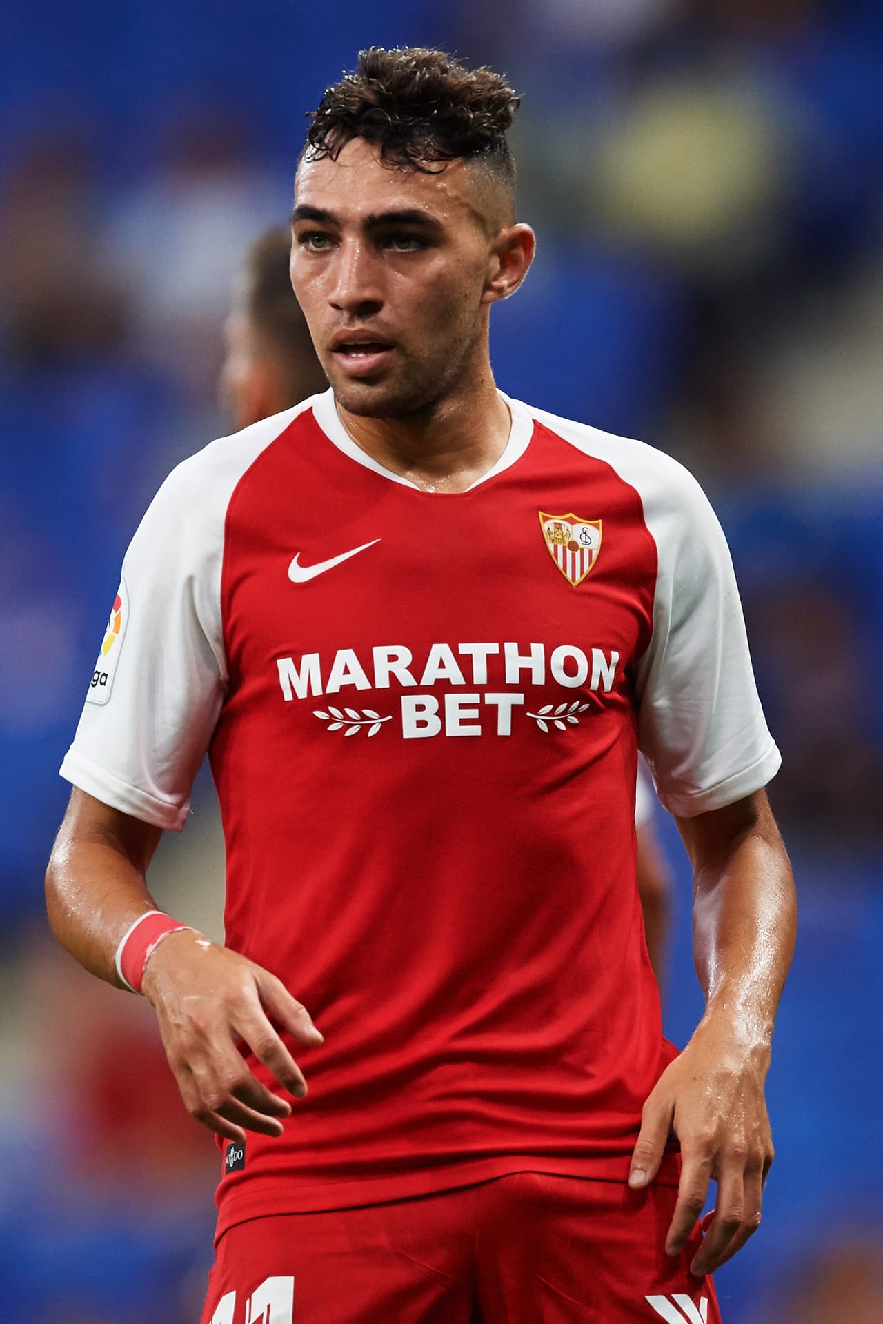 Munir El Haddadi era el delantero favorito de los blanquirrojos; en esta temporada sólo ha jugado 85 minutos.