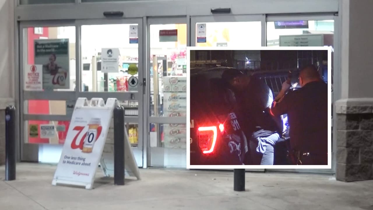 "Le puso la pistola en la cabeza": arrestan a sospechosos de robar un Walgreens e iniciar una persecución en Houston