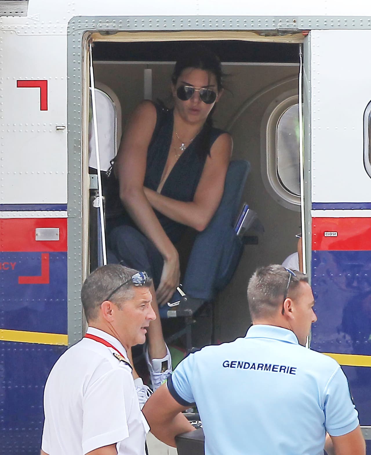 Horas antes, llegaron al aeropuerto.