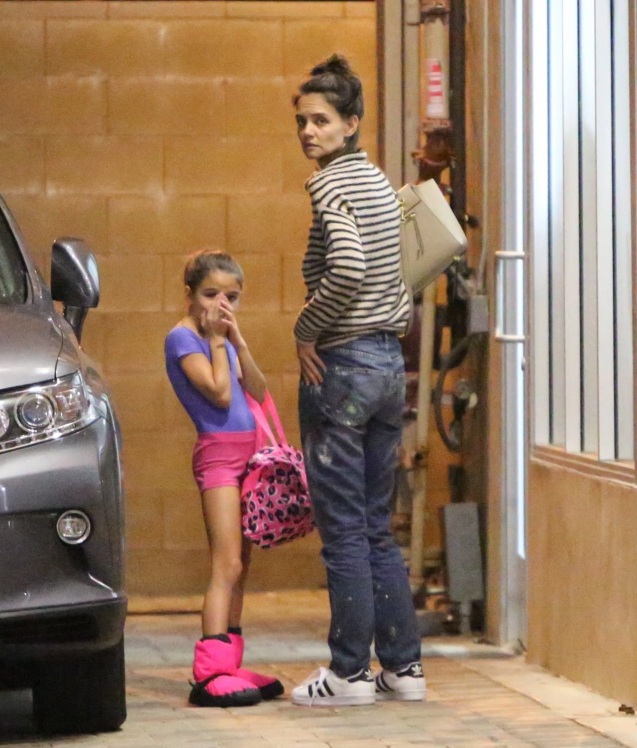 También, sin gota de maquillaje.