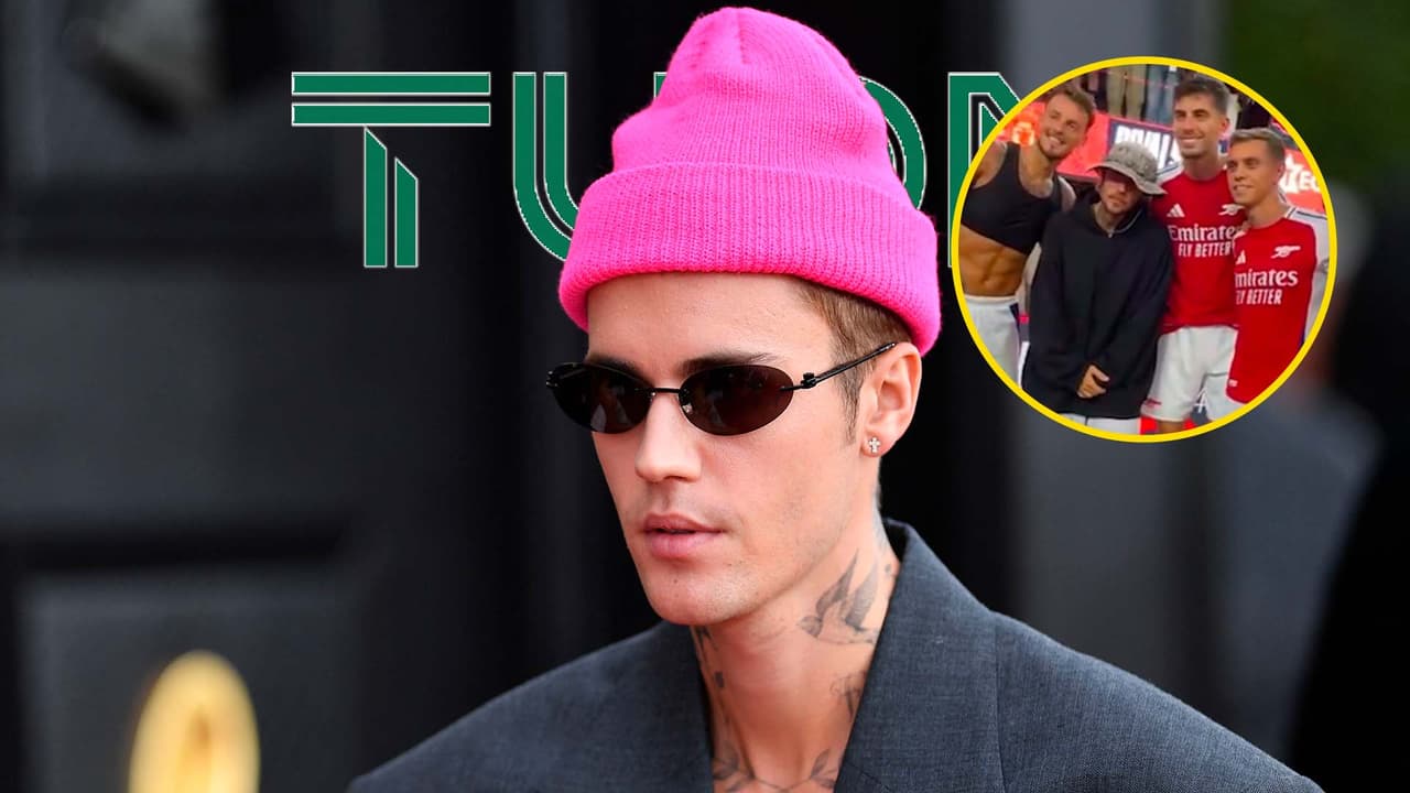 Justin Bieber disfruta viendo triunfo del Arsenal ¡por TUDN!
