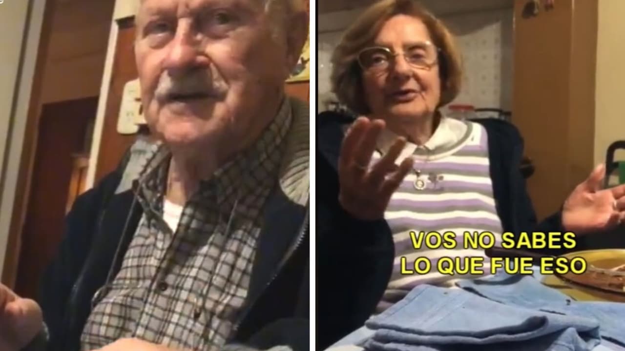 Abuelitos ven película "nopor" y su reacción causó ternura en TikTok: "Nunca vi cosa igual"