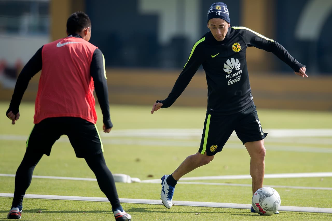 América cuida a Rubens Sambueza y trabaja por separado