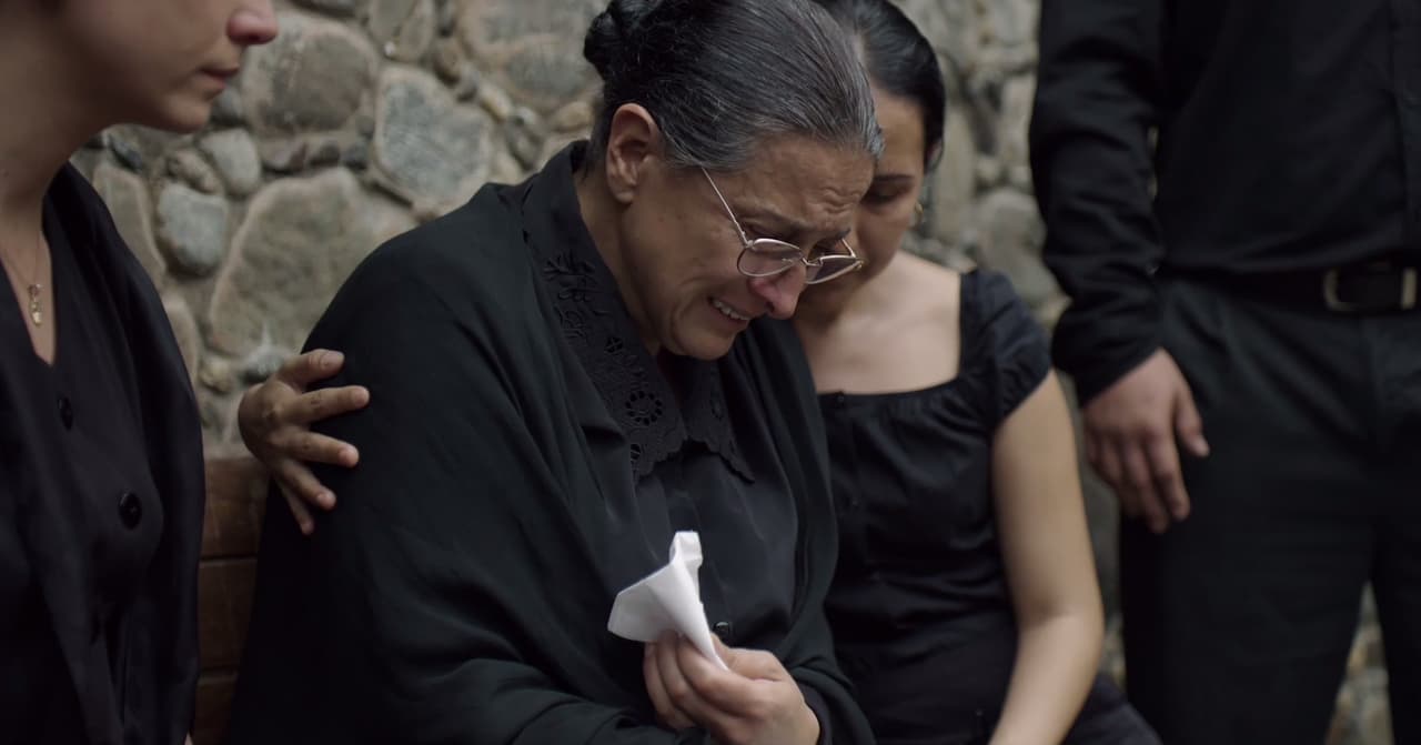 Doña Esperanza was still shattered after the loss of her son. Nothing eased her pain, no matter how hard they tried to comfort her.