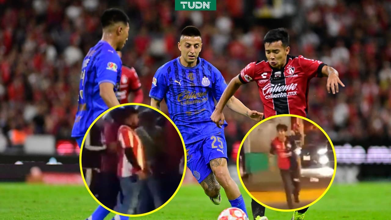 Aficionados arman pelea tras el Clásico Tapatío Atlas vs. Chivas