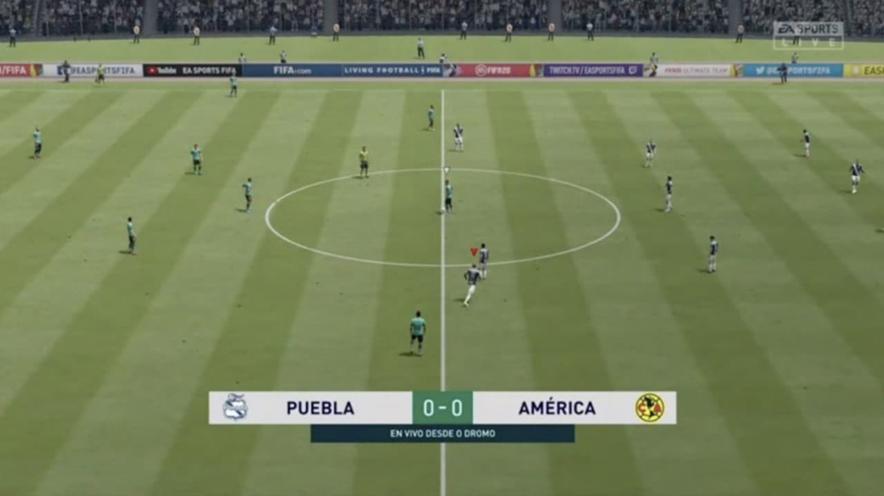 Con un Hat Trick del representante del Puebla Santiago Ormeño, Puebla golea y se queda con los tres puntos en su debut de la eLiga.