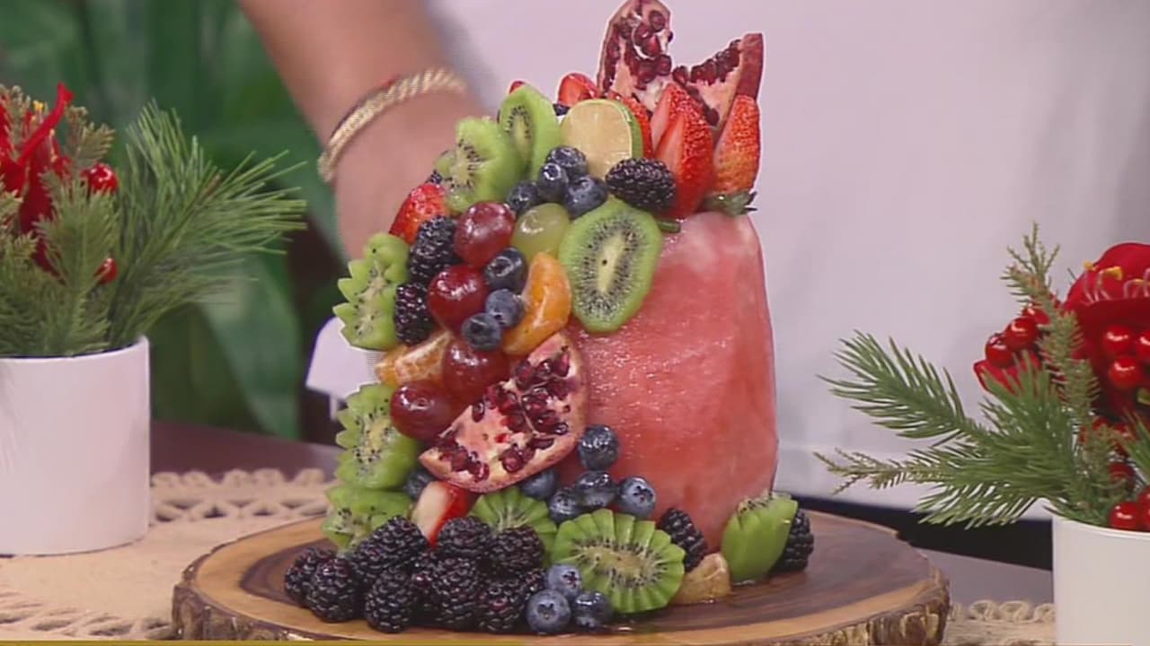 Aprende a elaborar un cake de frutas para tus invitados en Año Nuevo