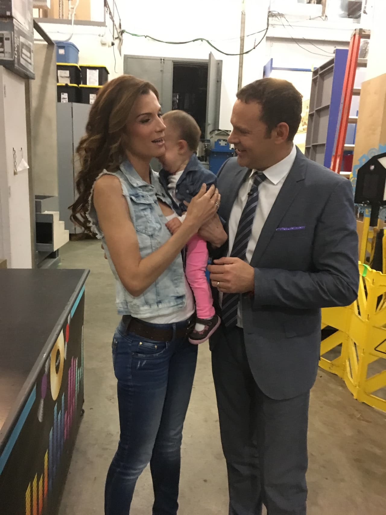 Michelle es una ternura, todos en casa estuvimos felices con su visita.