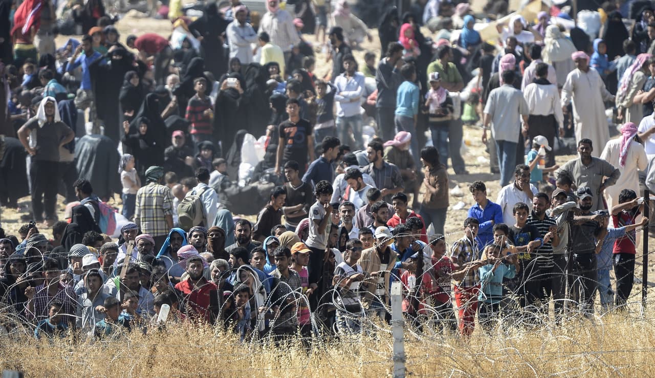 La ONU advierte que la guerra en Siria ha causado la migración de entre 3 y 4 millones de personas.