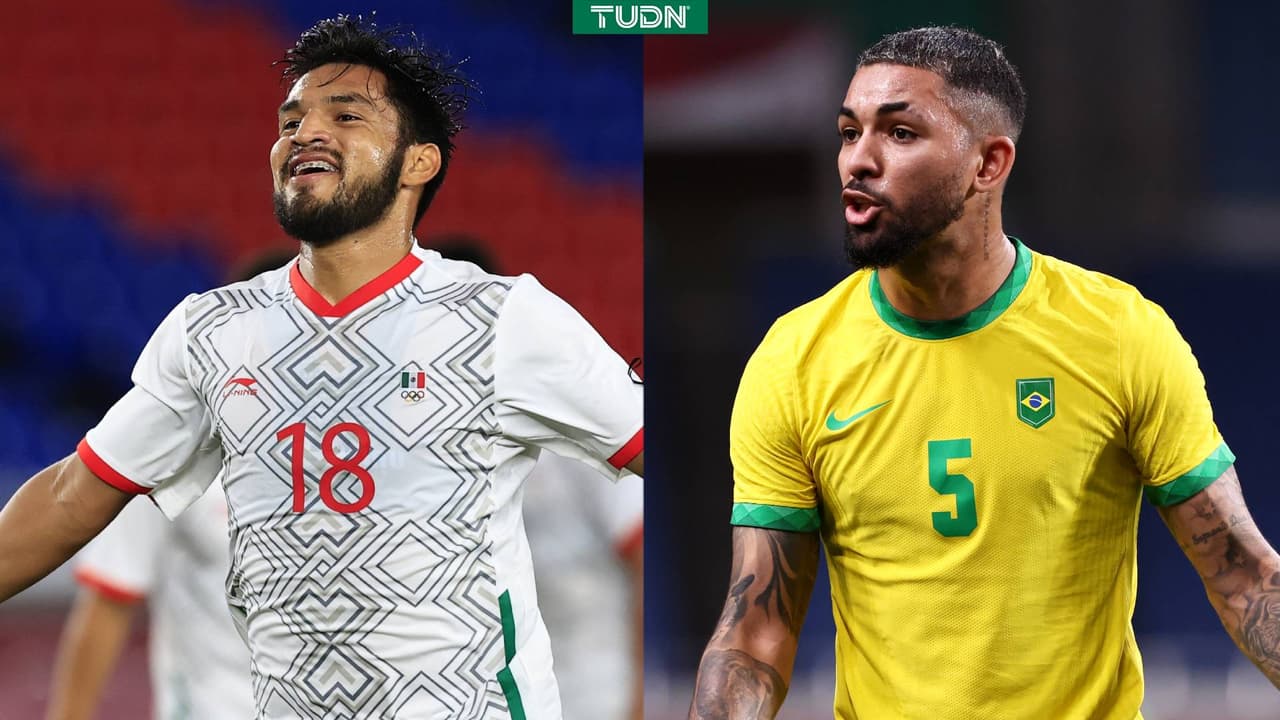 México vs Brasil en semifinal de Juegos Olímpicos de Tokyo 2020