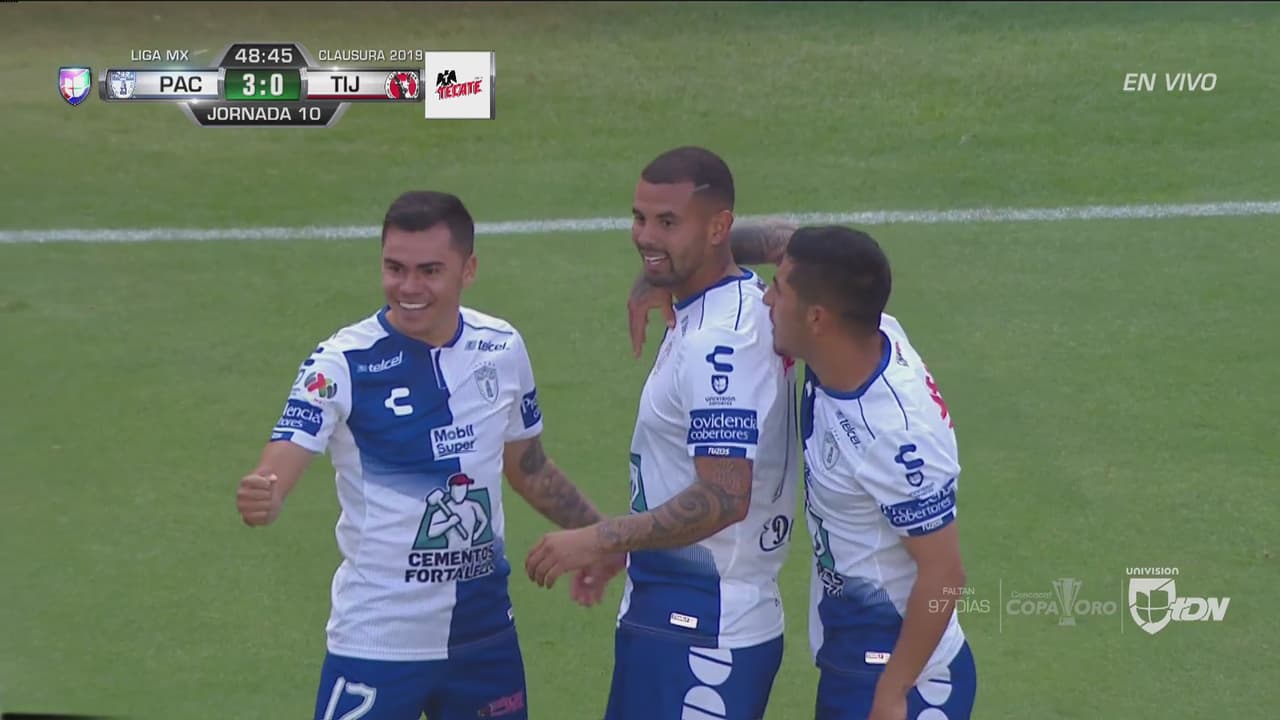 ¡Se sacó la sal! Cardona consigue el 3-0 de los Tuzos