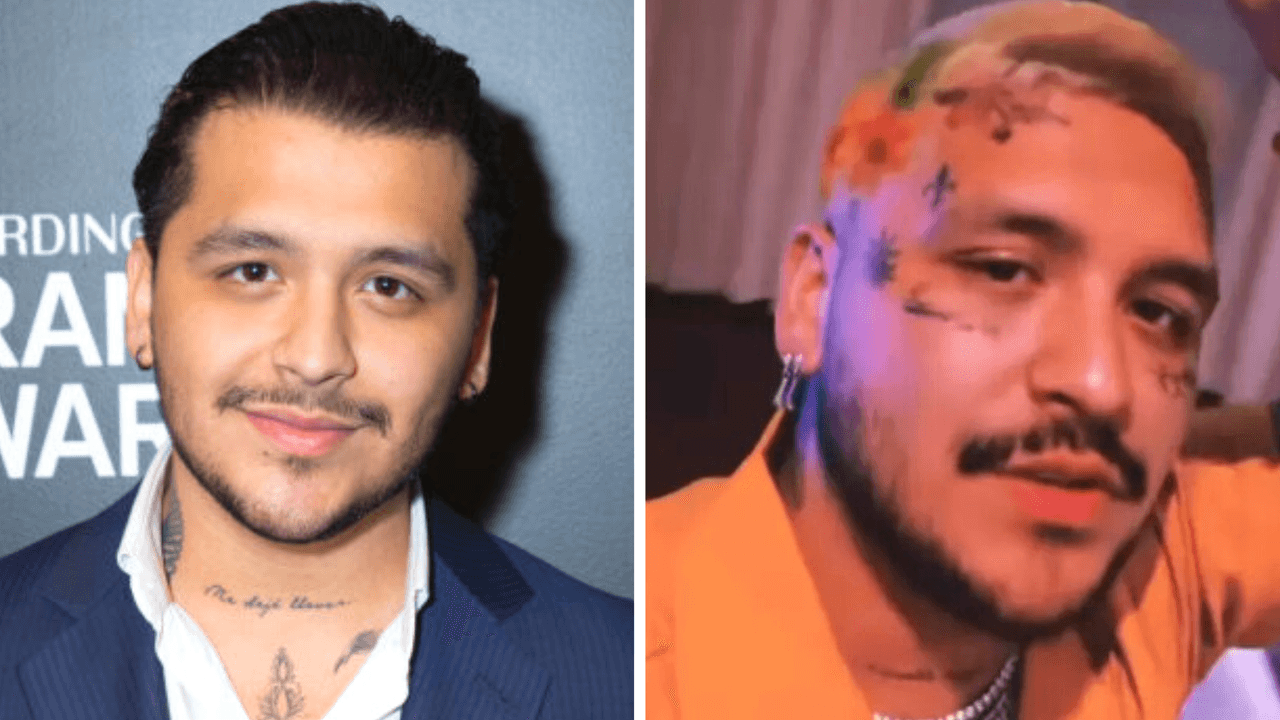 El cambio de look de Christian Nodal fue recibido con cientos de memes: otros lo defendieron