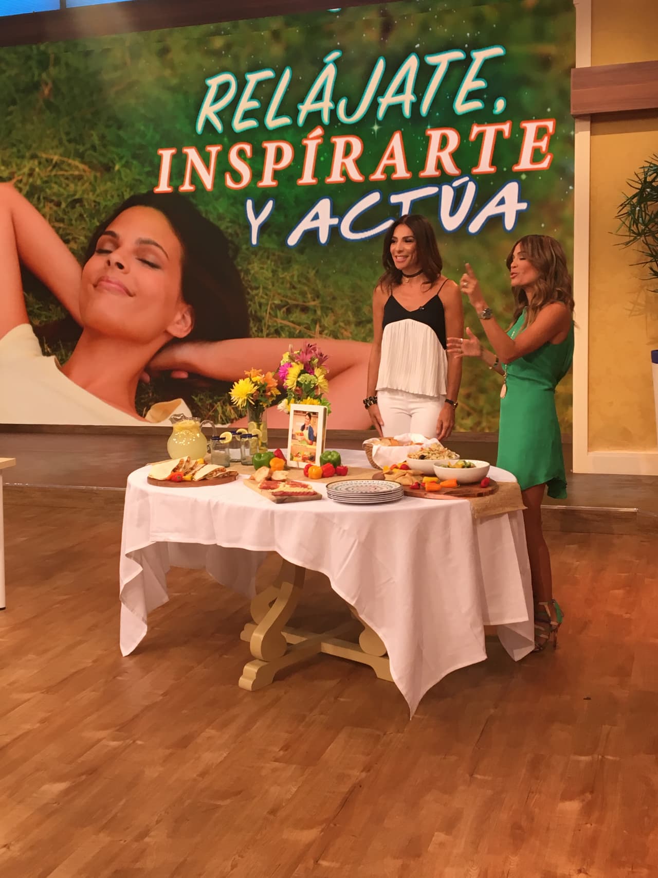 Maggie Jiménez nos dio muy buenos tips para relajarnos.