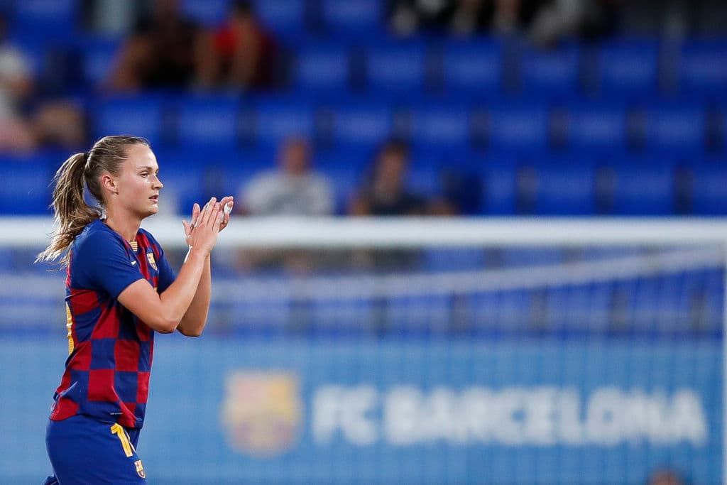 En el número 15 se encuentra Caroline Graham Hansen del FC Barcelona.