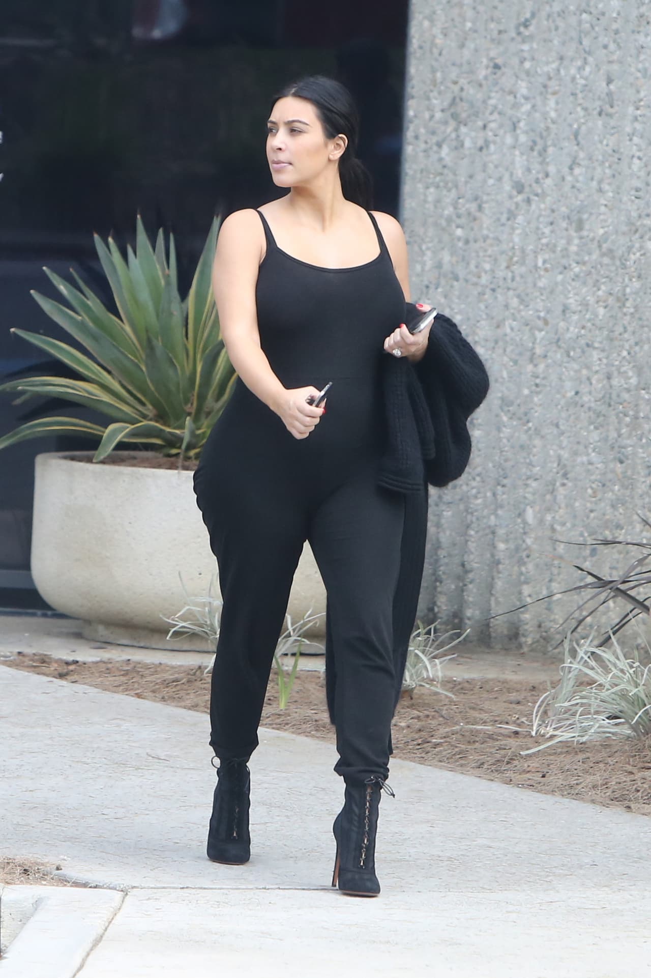 Sufrió de una terrible hinchazón en la recta final del embarazo.