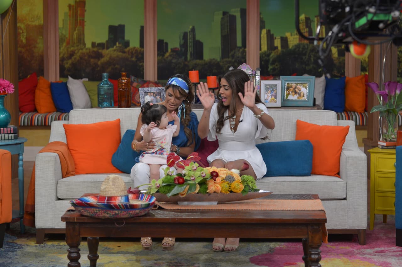 Dos reinas de fiesta, la mañana nos deparaba grandes sorpresas.