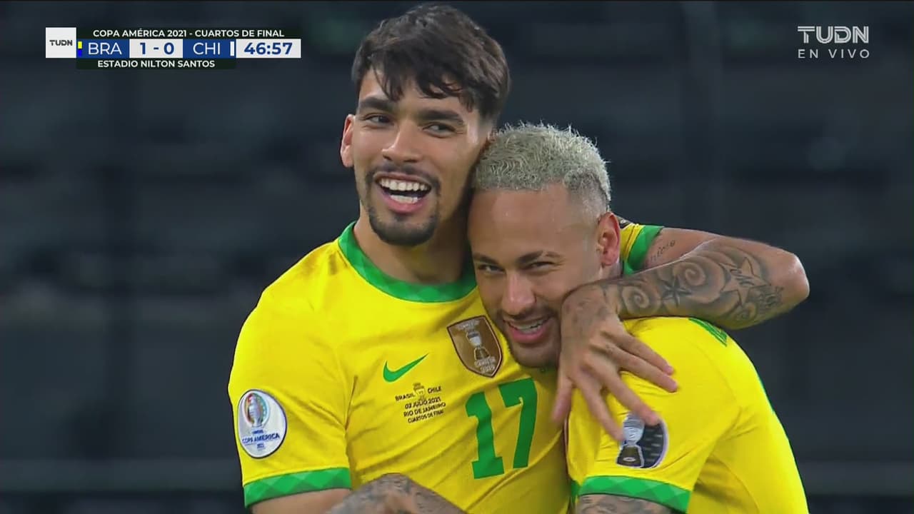 ¡Marcan con un jugadón! Se juntan Neymar y Paquetá para el 1-0