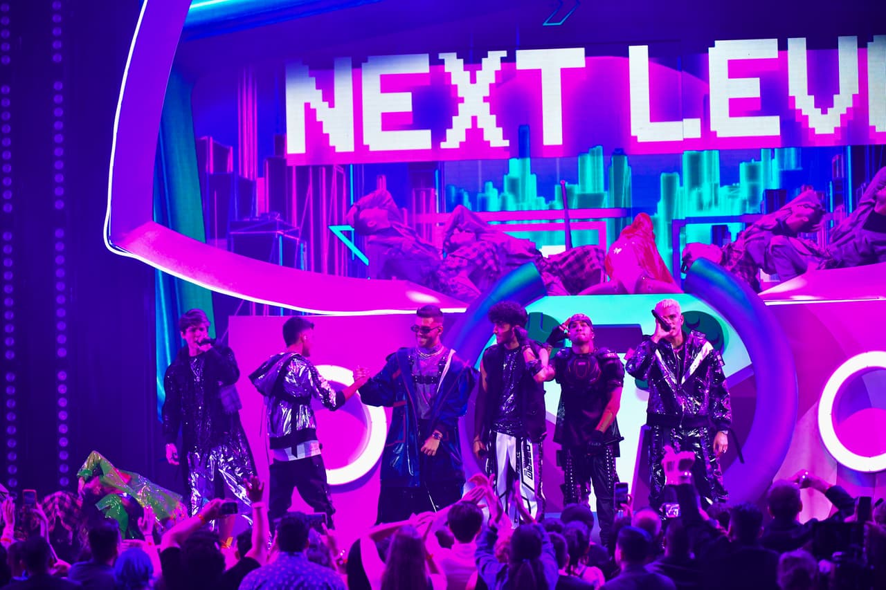 El quinteto juvenil tomó el escenario junto con 
<b>Manuel Turizo</b>.