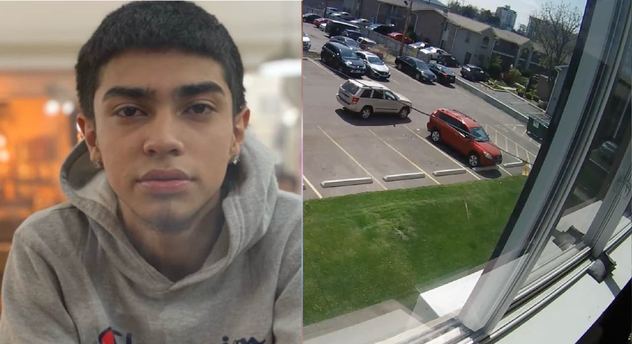 Revelan video donde asesino de hispano de 18 años escapa tras matarlo