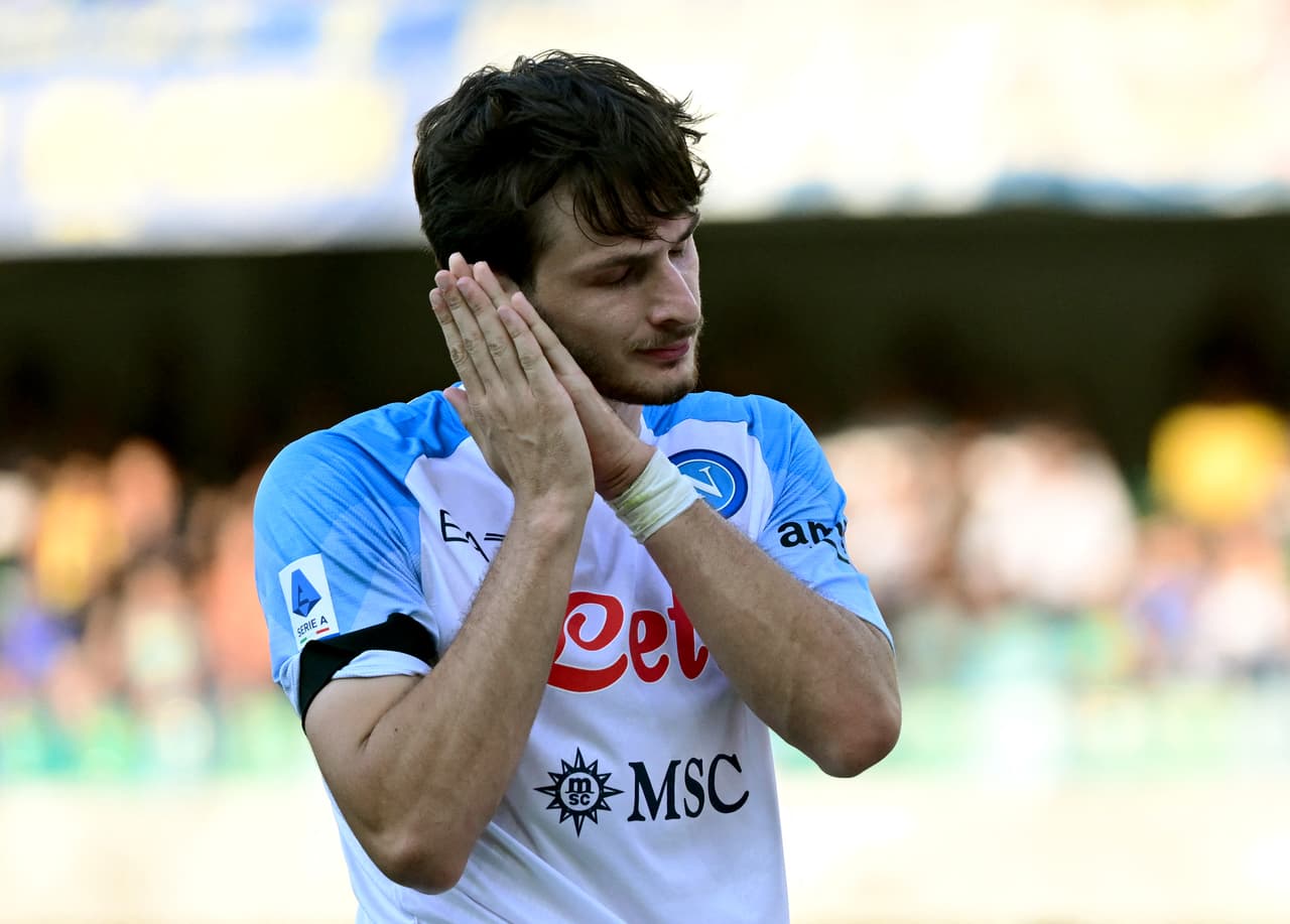 Así festejó el georgiano.