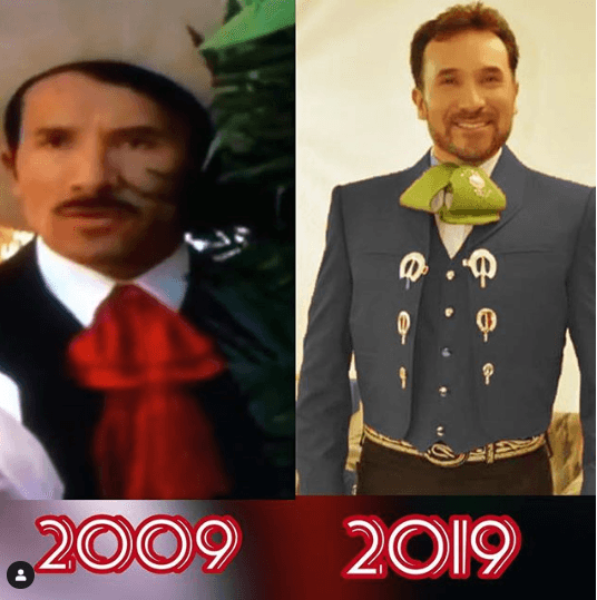 Luis Manuel Ávila, quien ahora nos hace reír como Tomás Mora en 'La Fea Más Bella' también se unió al reto al mostrar su evolución como cantante.