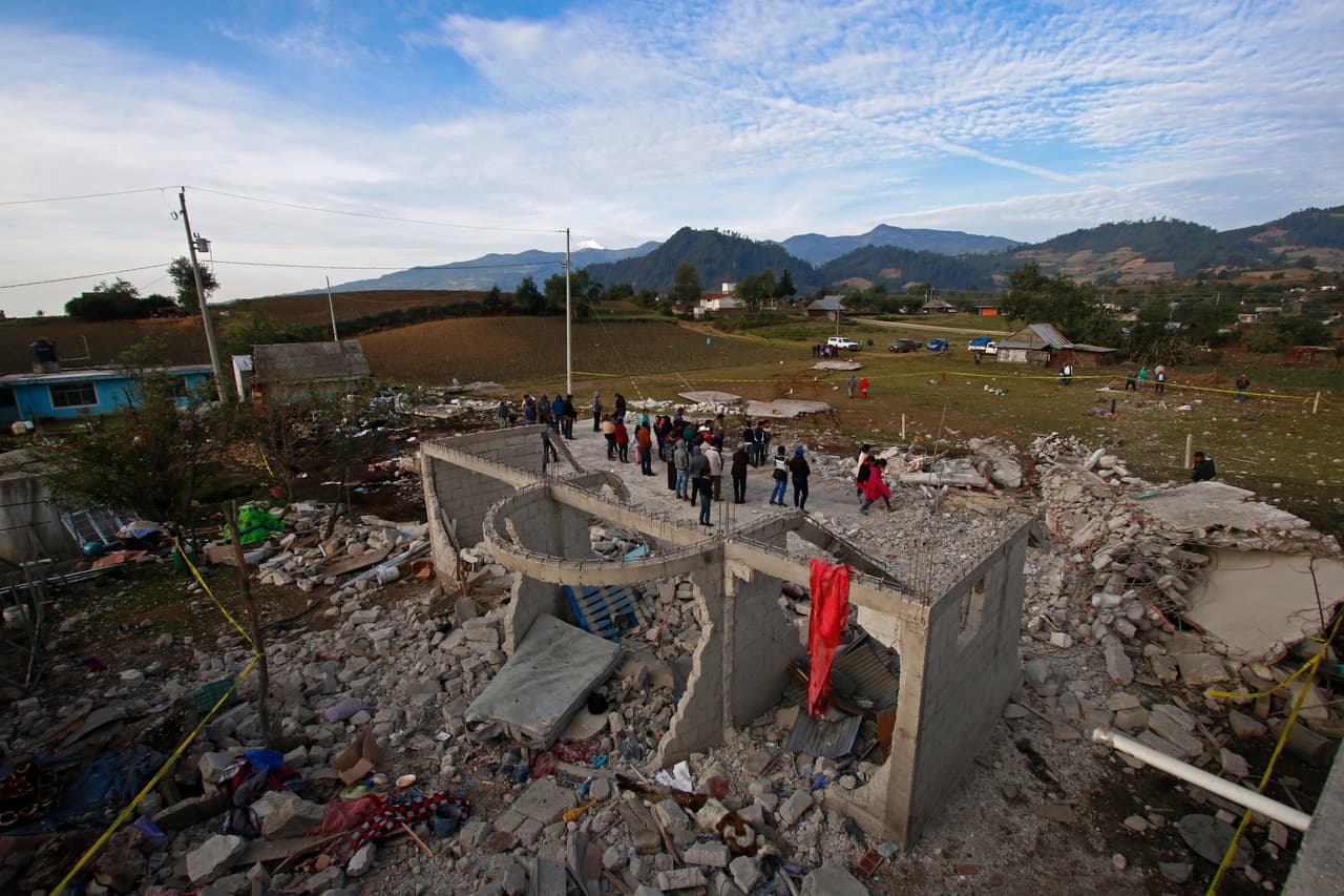 El estallido ocurrió la noche del lunes 8 de mayo en la comunidad de San Isidro, en el estado de Puebla.