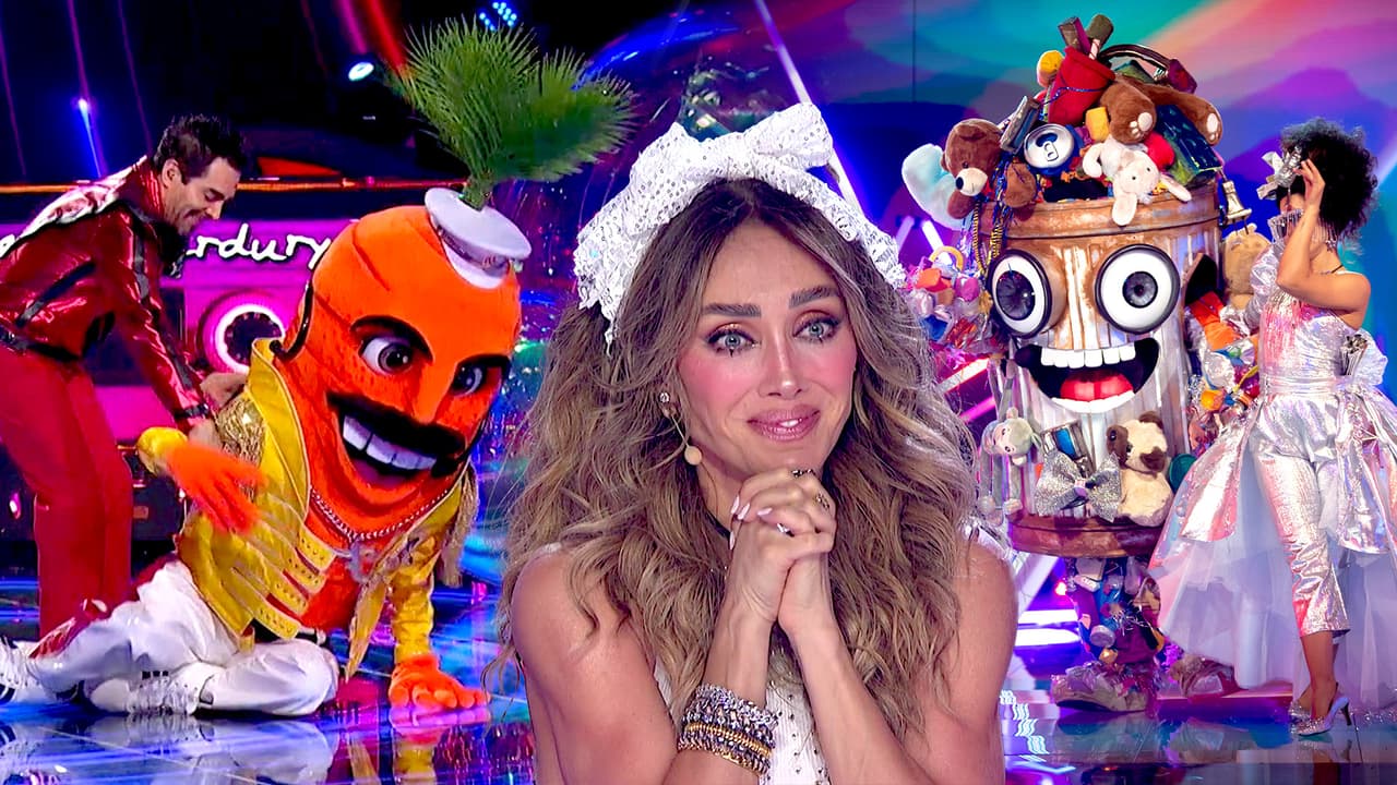 ¿Quién Es La Máscara? 2024: noche ochentera con caídas, risas y el emotivo descubrimiento de Anahí