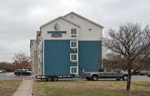 Hotel de San Antonio, Texas, donde murió el niño Domenic Aguilar-Acevedo.