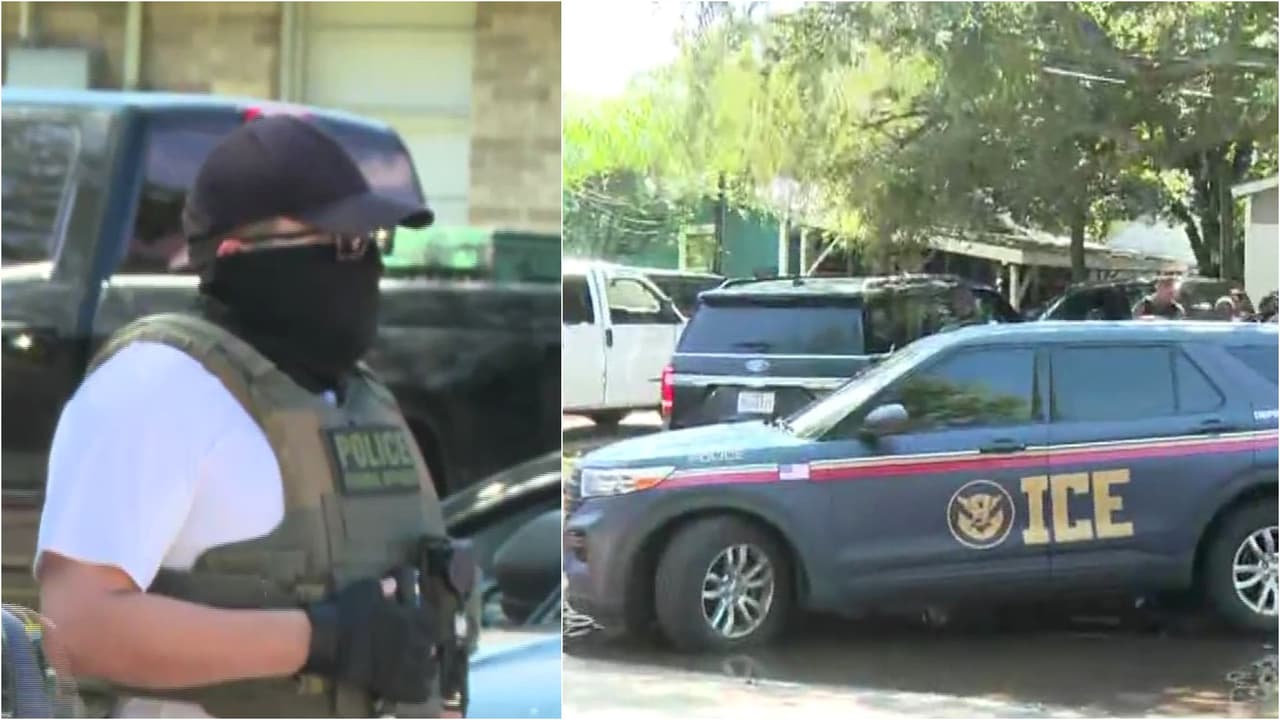 Lo que comenzó como un día normal para una familia hispana residente de Texas se convirtió en una pesadilla cuando 
<b><a href="https://www.univision.com/local/houston-kxln/ice-operativo-pasadena-texas-inmigracion-protestas-detenidos-agentes-federales-vecinos" target="_blank">agentes federales llegaron a su hogar e irrumpieron</a></b>, según su relato, de manera violenta.